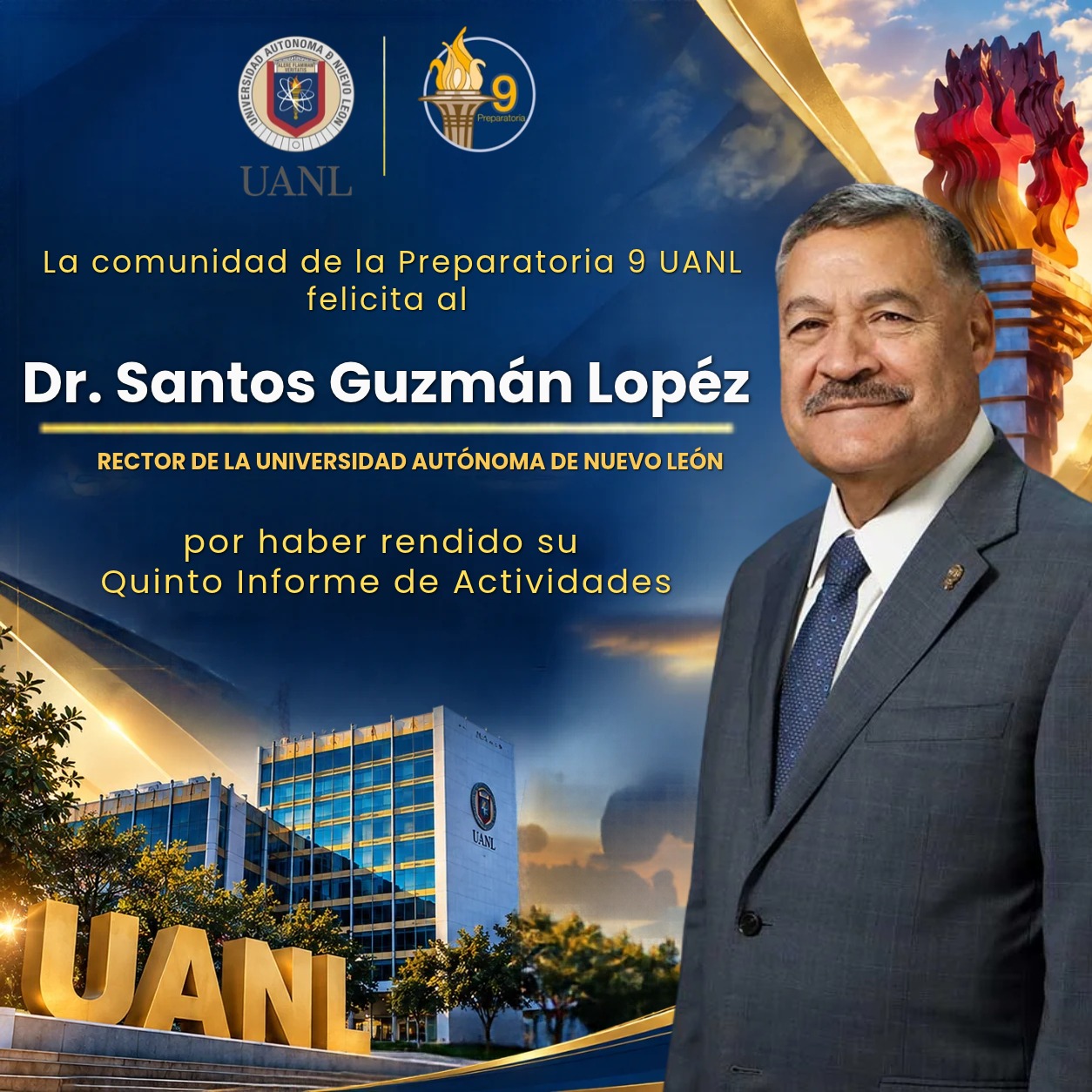 5to informe Dr. Santos Guzman